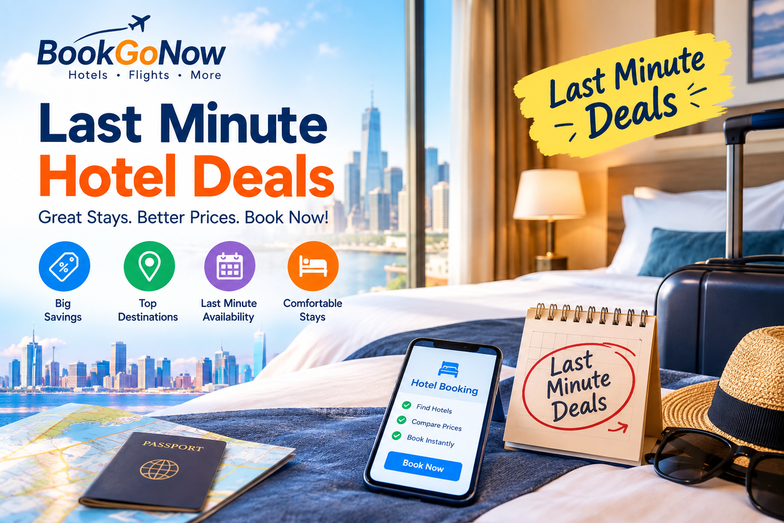 Last Minute Hotel Deals: Find a Comfortable Stay When Plans Change